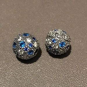 New Pandora Blue Cosmic Clips 2